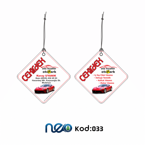 Promotional Car Air Fresheners